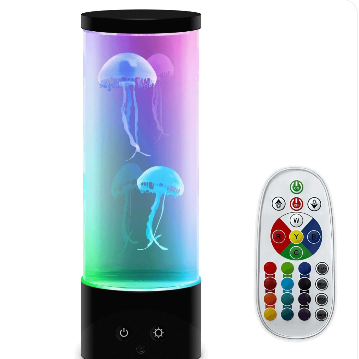 Lampe LED décorative Méduse – Multicolore – Télécommande