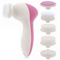 Brosse nettoyante visage électrique 5-en-1 – 5 embouts interchangeables
