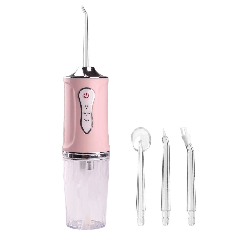 Hydropulseur dentaire rechargeable 3 vitesses avec embout rotatif
